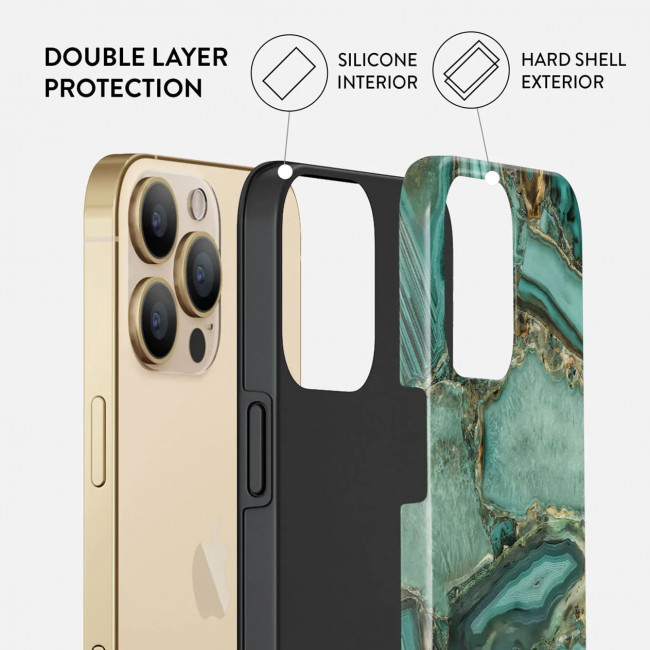 Burga iPhone 14 Pro Fashion Tough Σκληρή Θήκη - Ubud Jungle