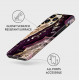 Burga iPhone 14 Pro Max Fashion Tough Σκληρή Θήκη - Purple Skies