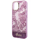 Guess iPhone 14 Porcelain Collection Σκληρή Θήκη με Πλαίσιο Σιλικόνης - Fuschia - GUHCP14SHGPLHF