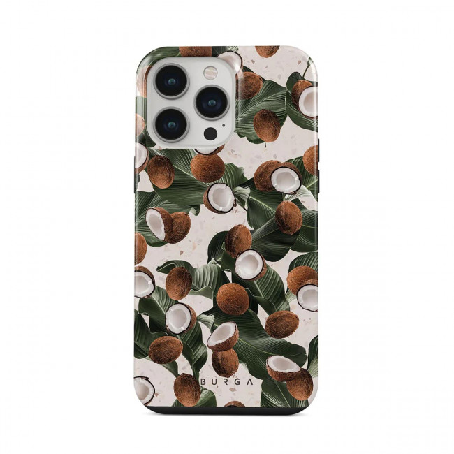 Burga iPhone 14 Pro Fashion Tough Σκληρή Θήκη - Coconut Crush