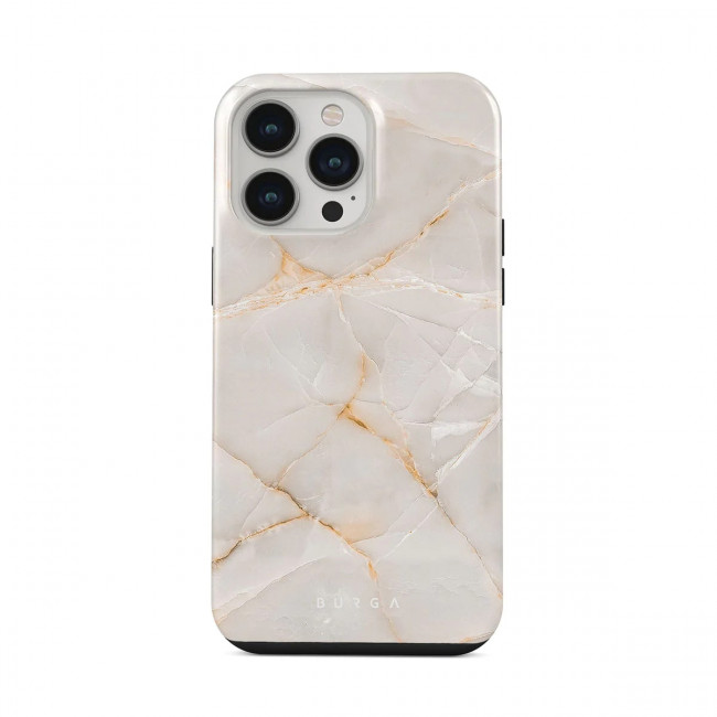 Burga iPhone 14 Pro Max Fashion Tough Σκληρή Θήκη - Vanilla Sand