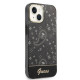 Guess iPhone 14 Plus Bandana Paisley Σκληρή Θήκη με Πλαίσιο Σιλικόνης - Black - GUHCP14MHGBNHK