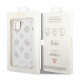 Guess iPhone 14 Plus Peony Glitter Σκληρή Θήκη με Πλαίσιο Σιλικόνης - Clear - GUHCP14MHTPPTH