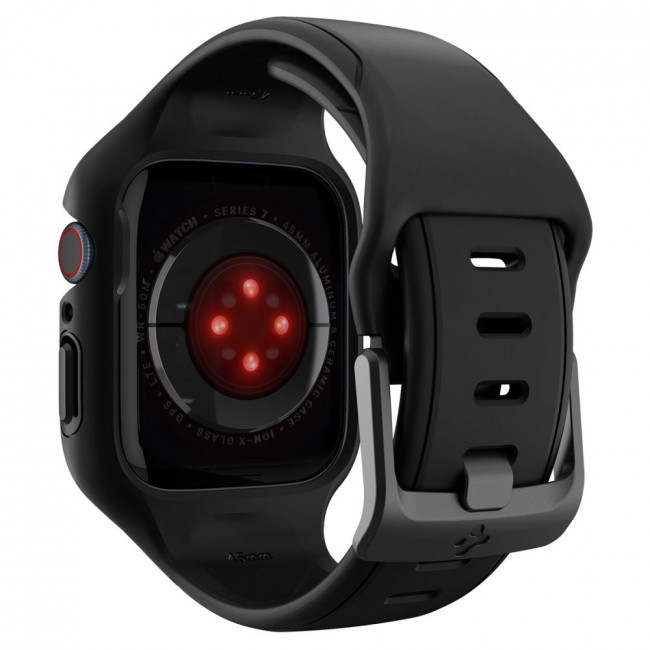 Spigen Λουράκι Apple Watch 7 / 8 45mm Liquid Air Pro - Black