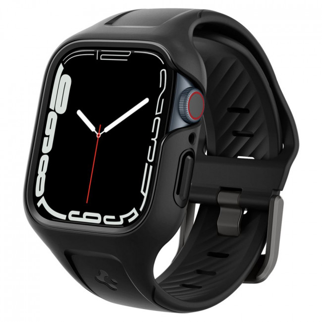 Spigen Λουράκι Apple Watch 7 / 8 45mm Liquid Air Pro - Black