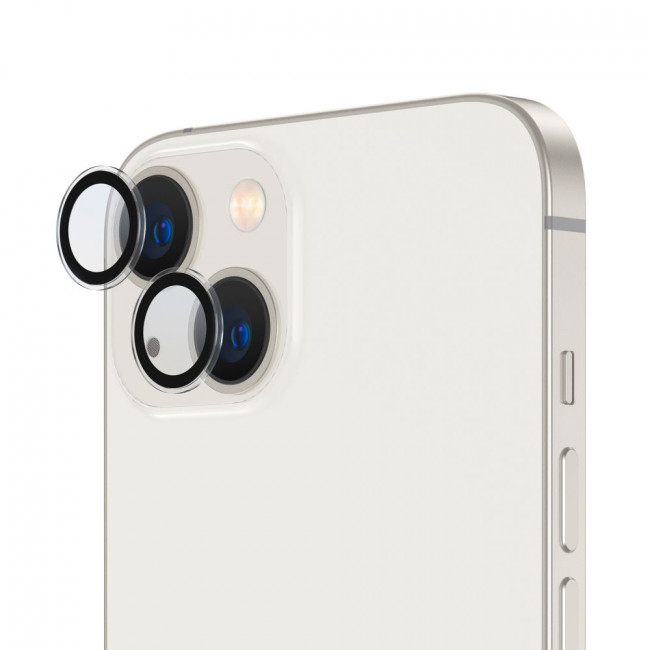 ESR iPhone 14 / iPhone 14 Plus / iPhone 15 / iPhone 15 Plus Camera Lens Αντιχαρακτικό Γυαλί για την Κάμερα - Black