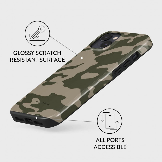 Burga iPhone 14 Fashion Tough Σκληρή Θήκη - No Trace