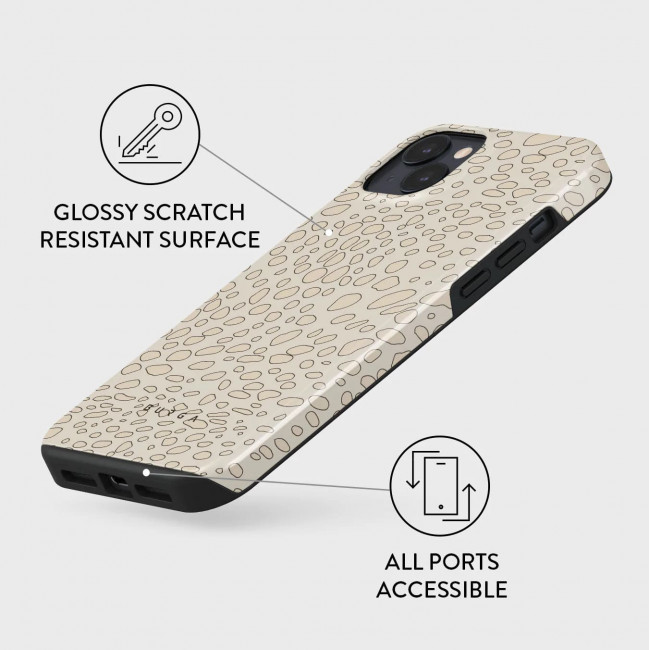 Burga iPhone 14 Fashion Tough Σκληρή Θήκη - Sandstorm