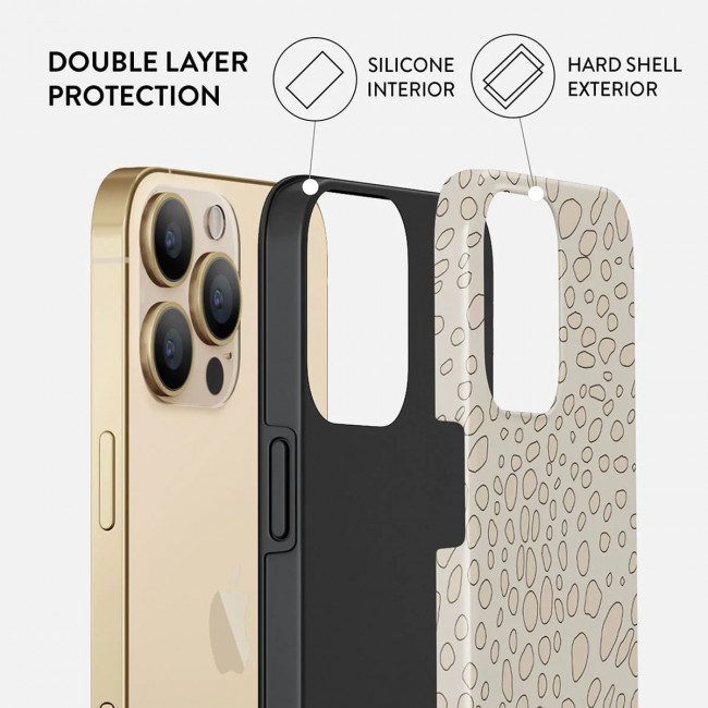 Burga iPhone 13 Pro Fashion Tough Σκληρή Θήκη - Sandstorm