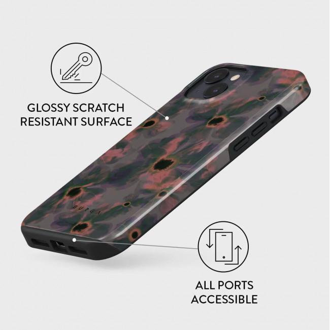 Burga iPhone 14 Fashion Tough Σκληρή Θήκη - Volcanic Garden