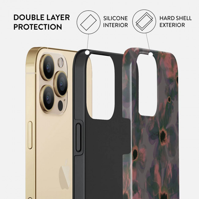 Burga iPhone 13 Pro Max Fashion Tough Σκληρή Θήκη - Volcanic Garden