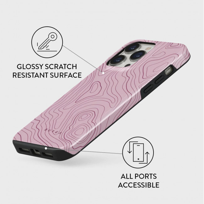 Burga iPhone 14 Pro Fashion Tough Σκληρή Θήκη - Maze