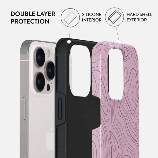 Burga iPhone 14 Pro Fashion Tough Σκληρή Θήκη - Maze