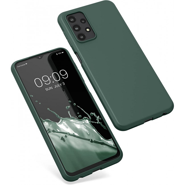 KW Samsung Galaxy A23 5G Θήκη Σιλικόνης TPU - Moss Green - 57804.169