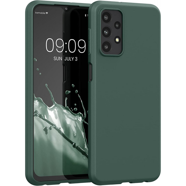 KW Samsung Galaxy A23 5G Θήκη Σιλικόνης TPU - Moss Green - 57804.169