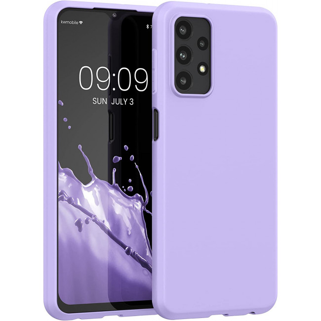 KW Samsung Galaxy A23 5G Θήκη Σιλικόνης TPU - Lavender - 57804.108