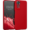 KW Xiaomi Redmi Note 11 / Redmi Note 11S Θήκη Σιλικόνης Rubberized TPU - Sweet Cherry - 57918.229