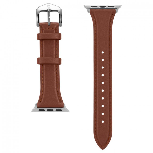 Spigen Cyrill Λουράκι Apple Watch 2 / 3 / 4 / 5 / 6 / 7 / 8 / 9 / SE - 38 / 40 / 41 mm Kajuk - Chestnut