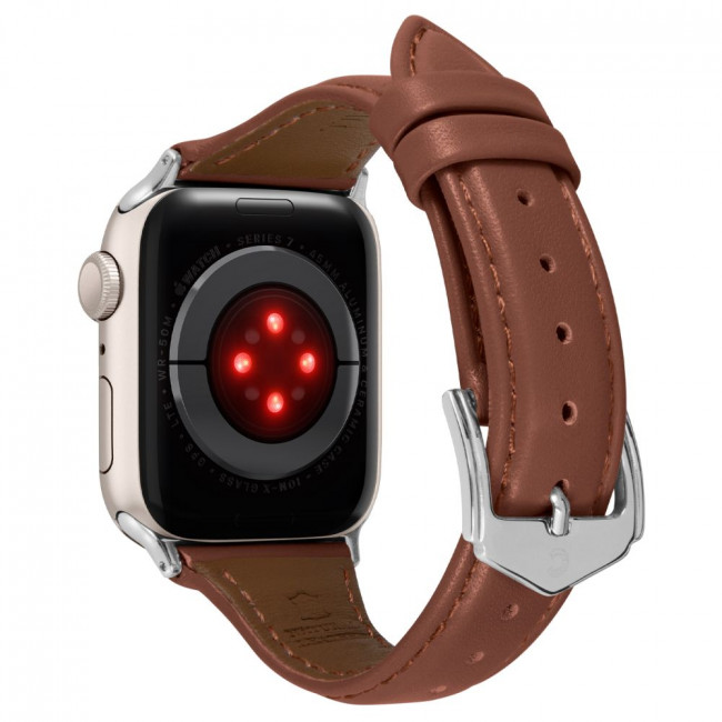 Spigen Cyrill Λουράκι Apple Watch 4 / 5 / 6 / 7 / 8 / 9 / SE / SE 2 - 40 / 41 mm Kajuk - Chestnut