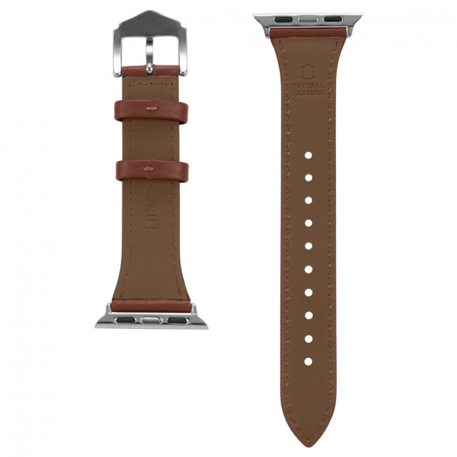 Spigen Cyrill Λουράκι Apple Watch 2 / 3 / 4 / 5 / 6 / 7 / 8 / 9 / SE - 38 / 40 / 41 mm Kajuk - Chestnut