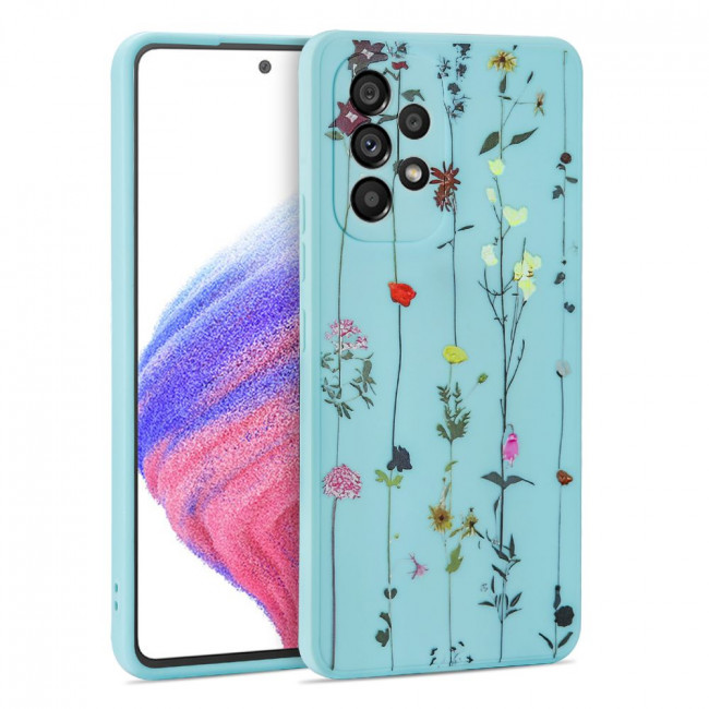 Tech-Protect Mood Samsung Galaxy A53 5G Θήκη Σιλικόνης TPU - Garden Blue