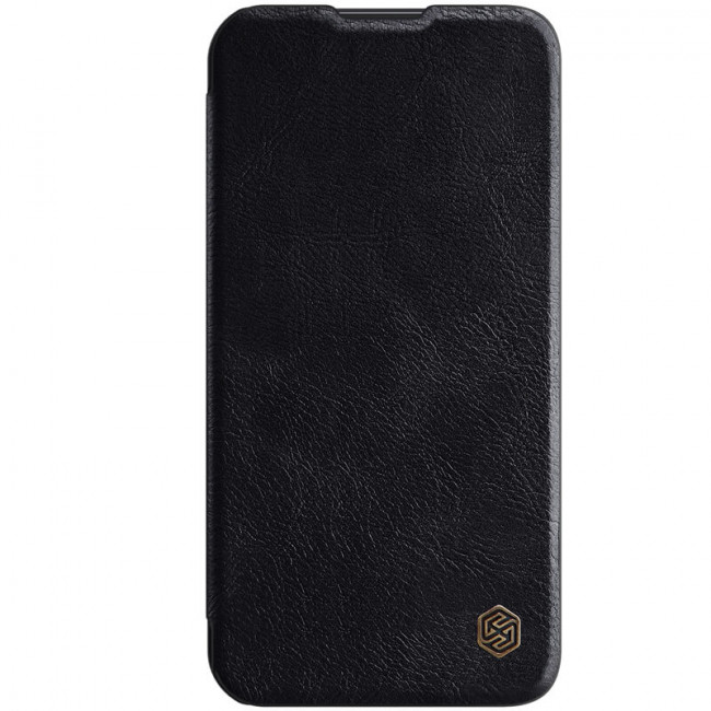 Nillkin iPhone 13 Pro Max Qin Leather Pro Θήκη Βιβλίο με Κάλυμμα για την Κάμερα - Black