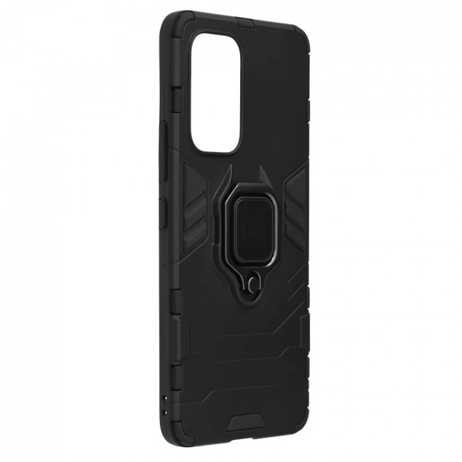 Techsuit Samsung Galaxy A53 5G Silicone Shield Σκληρή Θήκη με Δαχτυλίδι Συγκράτησης - Black