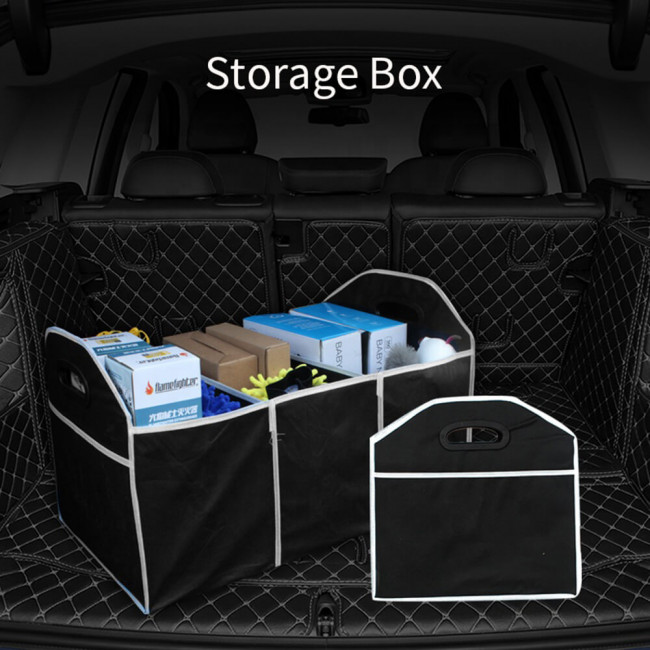 Techsuit Car Organizer - Πτυσσόμενη Τσάντα Οργάνωσης για το Αυτοκίνητο - Black - CO-F1