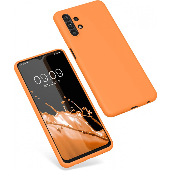 KW Samsung Galaxy A13 4G Θήκη Σιλικόνης TPU - Fruity Orange - 57805.150