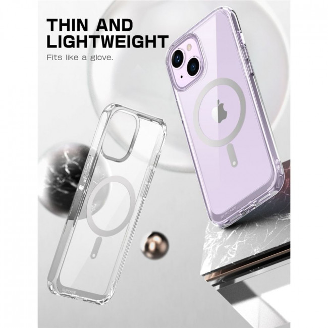 Supcase iPhone 14 Plus UB Mag Σκληρή Θήκη με MagSafe - Clear