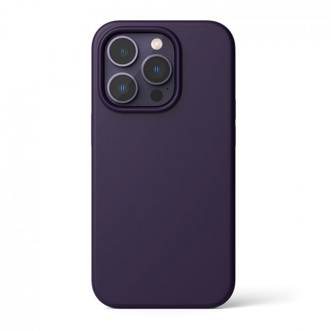 Ringke iPhone 14 Pro Silicone Case Θήκη Σιλικόνης - Deep Purple