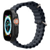 Spigen Θήκη Apple Watch Ultra / Ultra 2 - 49MM Thin Fit 360 με Προστασία Οθόνης - Black