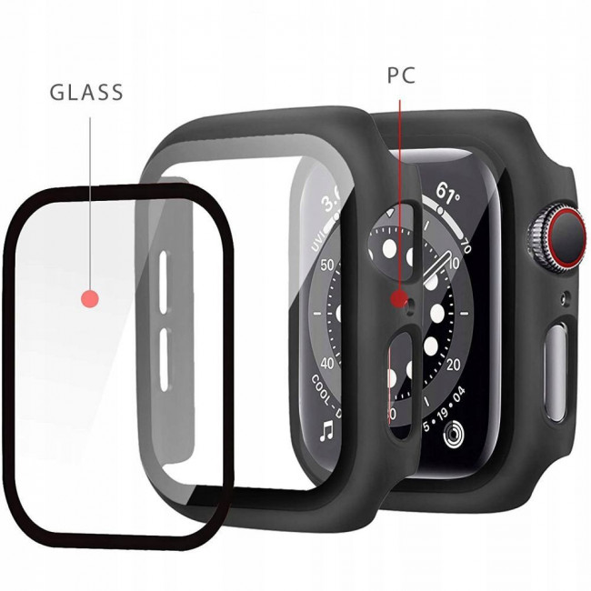 Tech-Protect Θήκη Apple Watch Ultra / Ultra 2 - 49MM Defense 360 με Προστασία Οθόνης - Black