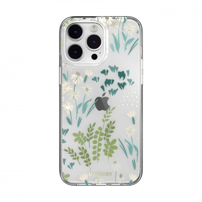 SwitchEasy iPhone 14 Pro Max Glamour Case Σκληρή Θήκη με Πλαίσιο Σιλικόνης - Fresco