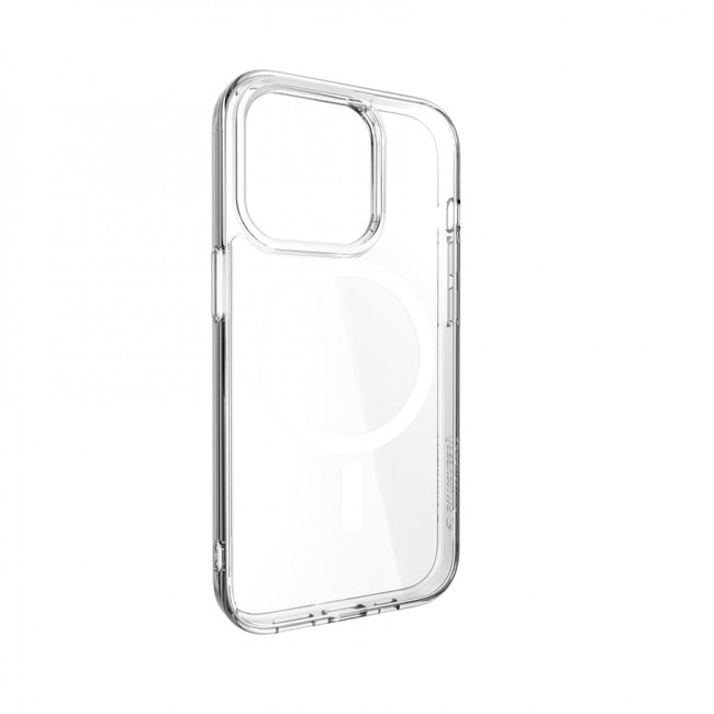 SwitchEasy iPhone 14 Pro Crush M Case Σκληρή Θήκη με Πλαίσιο Σιλικόνης και Magsafe - Διάφανη