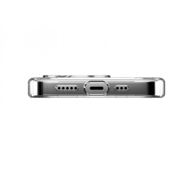 SwitchEasy iPhone 14 Pro Crush M Case Σκληρή Θήκη με Πλαίσιο Σιλικόνης και Magsafe - Διάφανη