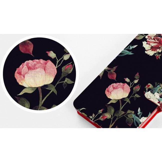 Mobiwear Xiaomi Redmi Note 11 Pro+ 5G Θήκη Βιβλίο Slim Flip - Design Bouquet of Roses - VD11P