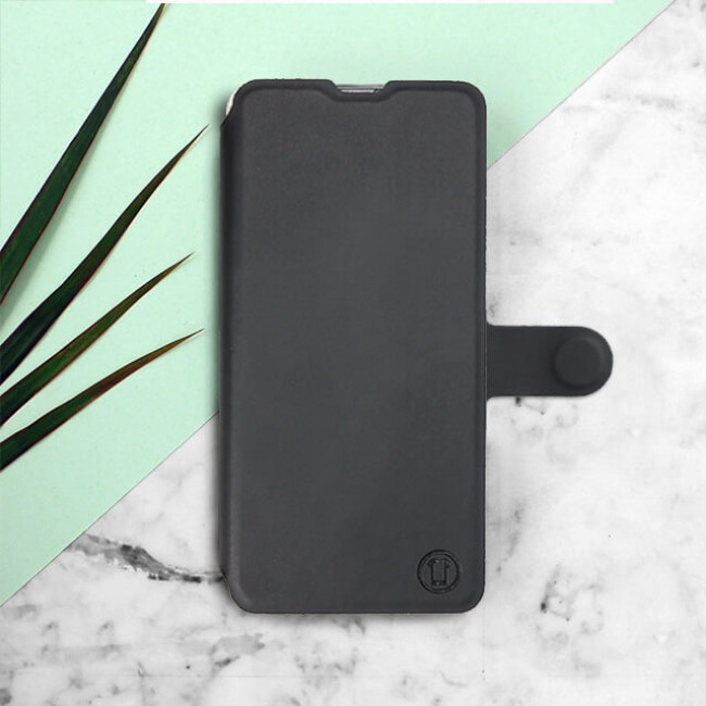 Mobiwear Xiaomi 11T / 11T Pro Θήκη Βιβλίο Slim Flip - Μαύρη - S_BLB