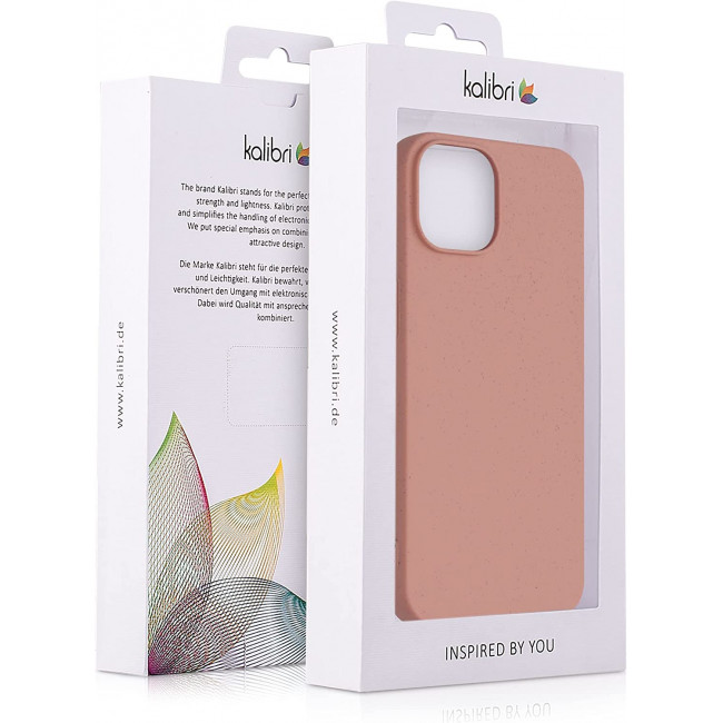 Kalibri iPhone 14 Θήκη Σιλικόνης TPU με Ανακυκλώσιμο και Βιοδιασπώμενο Υλικό - Winter Rose - 59217.193