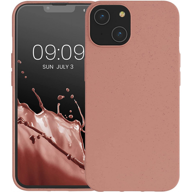 Kalibri iPhone 14 Θήκη Σιλικόνης TPU με Ανακυκλώσιμο και Βιοδιασπώμενο Υλικό - Winter Rose - 59217.193