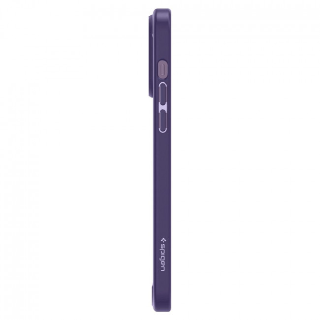 Spigen iPhone 14 Pro Ultra Hybrid Σκληρή Θήκη με Πλαίσιο Σιλικόνης - Deep Purple