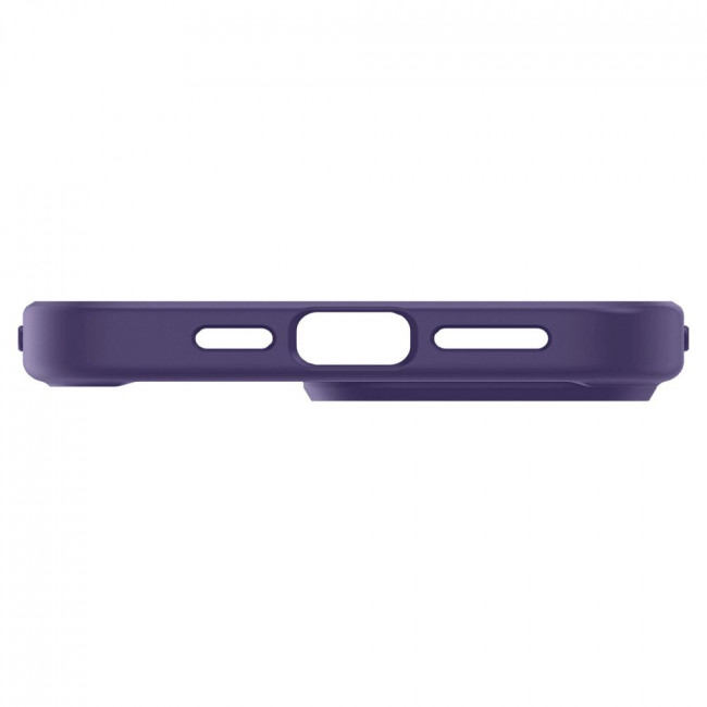 Spigen iPhone 14 Pro Ultra Hybrid Σκληρή Θήκη με Πλαίσιο Σιλικόνης - Deep Purple