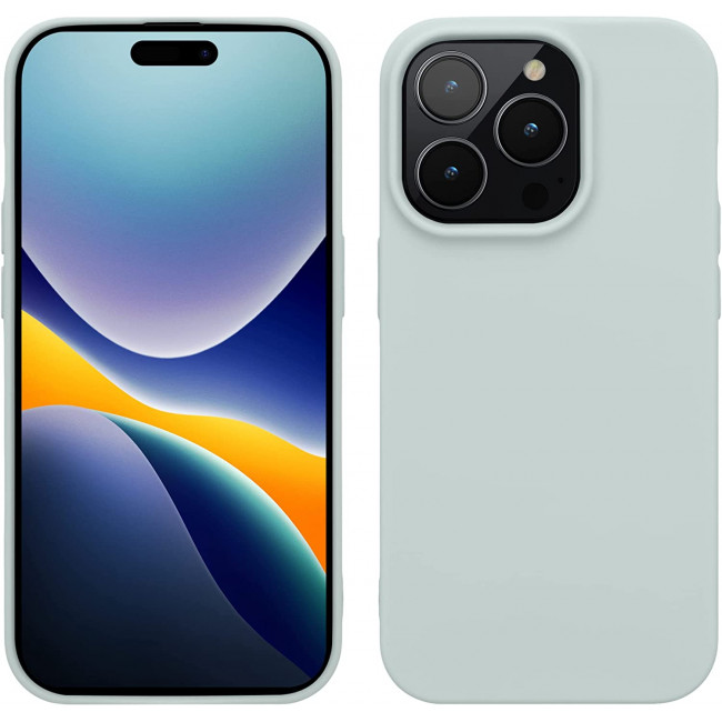 KW iPhone 14 Pro Λεπτή Θήκη Σιλικόνης TPU - Cool Mint - 59077.200