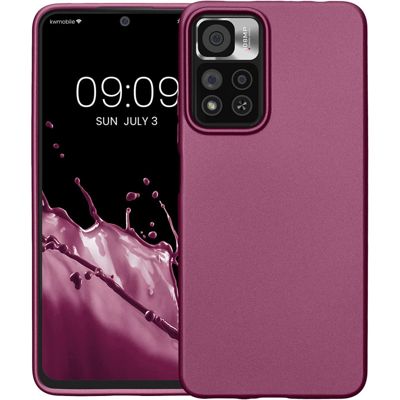 KW Xiaomi Redmi Note 11 Pro+ 5G Θήκη Σιλικόνης TPU - Metallic Lavender - 59142.230