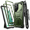 Supcase Samsung Galaxy S23 Ultra Armorbox 2 Σκληρή Θήκη με Προστασία Οθόνης και Stand - Green