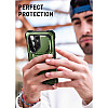 Supcase Samsung Galaxy S23 Ultra Armorbox 2 Σκληρή Θήκη με Προστασία Οθόνης και Stand - Green