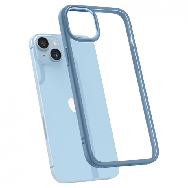 Spigen iPhone 14 Ultra Hybrid Σκληρή Θήκη με Πλαίσιο Σιλικόνης - Sierra Blue