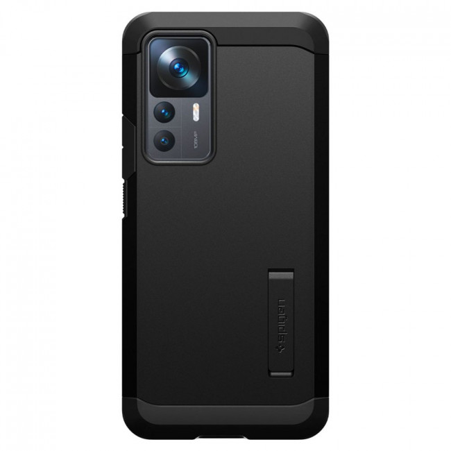 Spigen Xiaomi 12T / 12T Pro Tough Armor Σκληρή Θήκη - Black