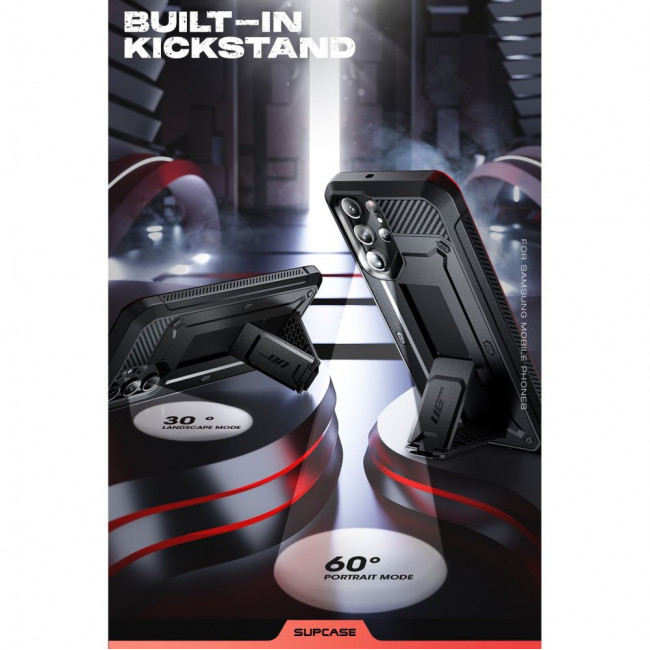 Supcase Samsung Galaxy S23 Ultra Unicorn Beetle Pro Σκληρή Θήκη με Stand - Black