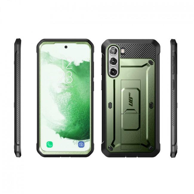 Supcase Samsung Galaxy S23+ Unicorn Beetle Pro Σκληρή Θήκη με Stand - Green